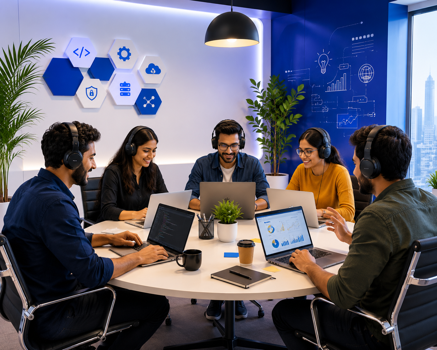 XOLOKART TECH SOLUTIONS team collaborating